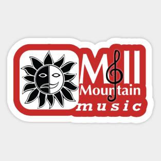 Mill Mountain Music Sticker